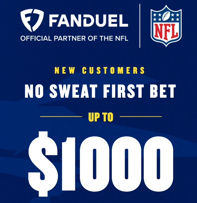 fanduel no sweat bet up to $1000 promotion
